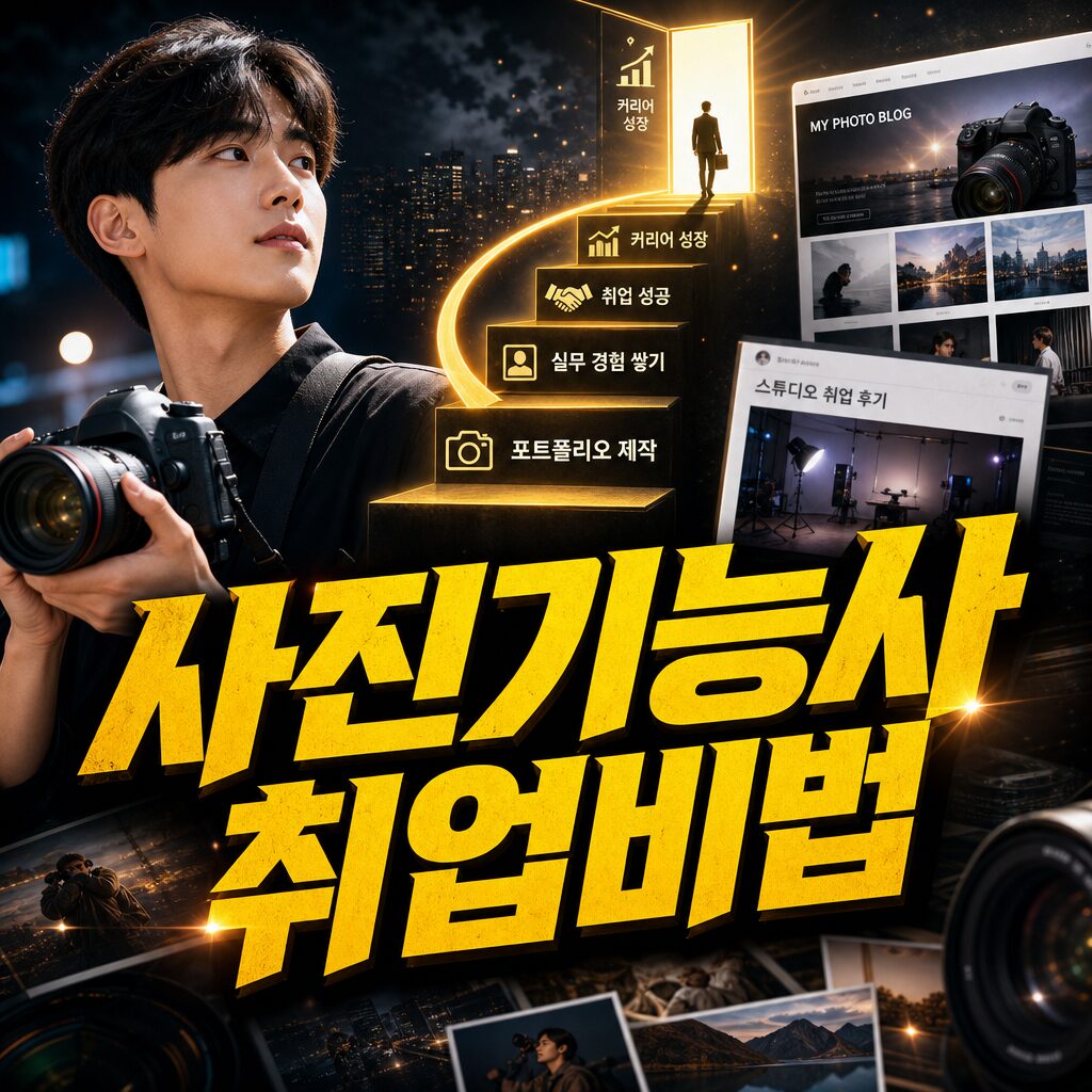 사진기능사 취업 진로 완벽정리 핵심 정리 썸네일 이미지