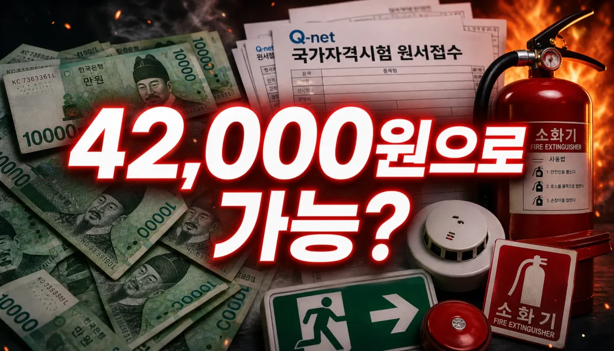 소방설비기사(전기분야) 2026 취득 비용 총정리 핵심 정리 썸네일 이미지