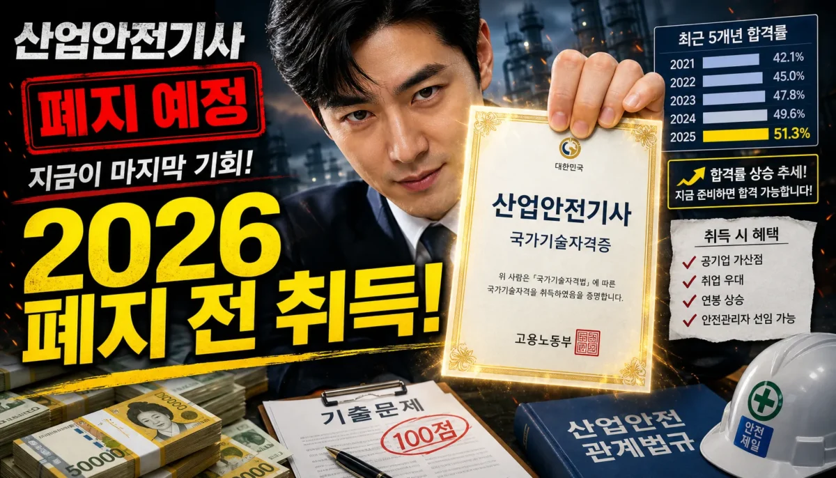 사무자동화산업기사 2026 취득 비용 총정리 핵심 정리 썸네일 이미지