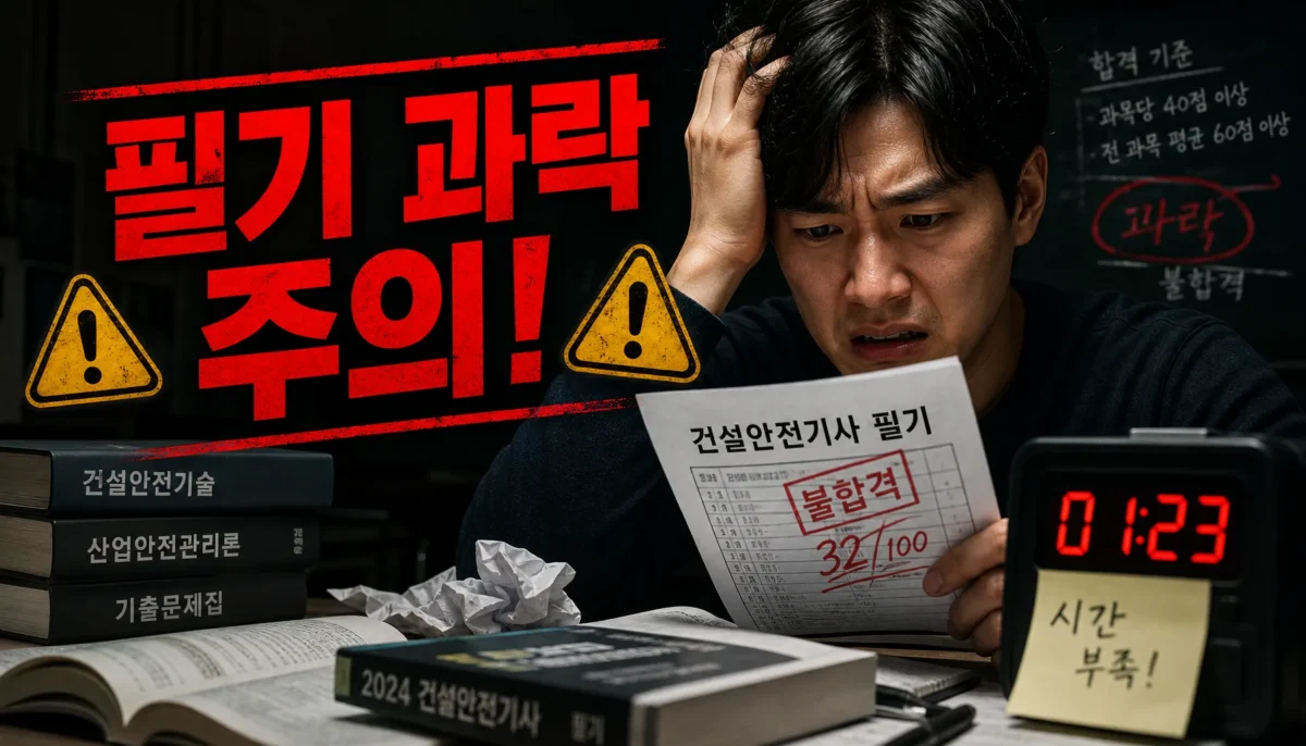 건설안전기사 실패 원인과 대처법 핵심 정리 썸네일 이미지