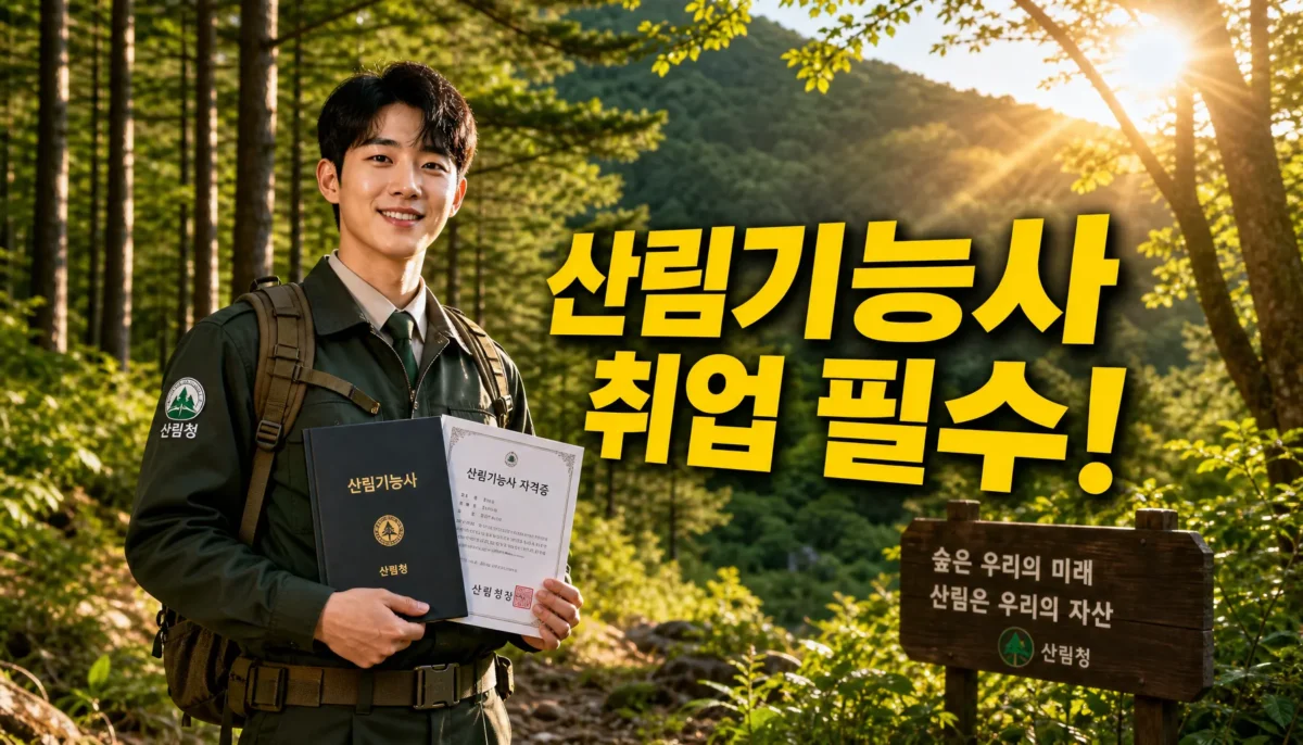 산림기능사 취업 진로 완벽정리 핵심 정리 썸네일 이미지