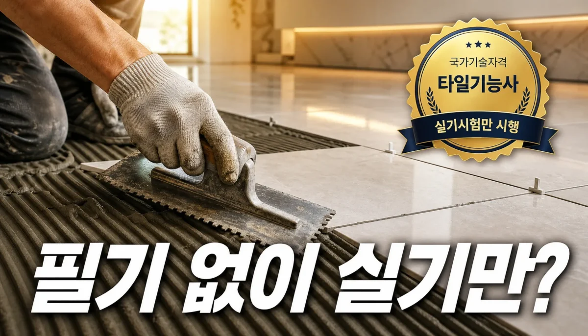 타일기능사 공부법 핵심 정리 썸네일 이미지