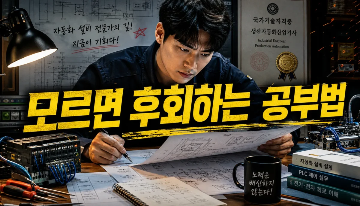 자동화설비기능사 공부법 핵심 정리 썸네일 이미지