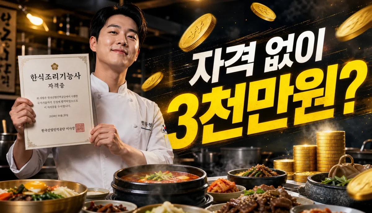 한식조리기능사 취업 진로 완벽정리 핵심 정리 썸네일 이미지