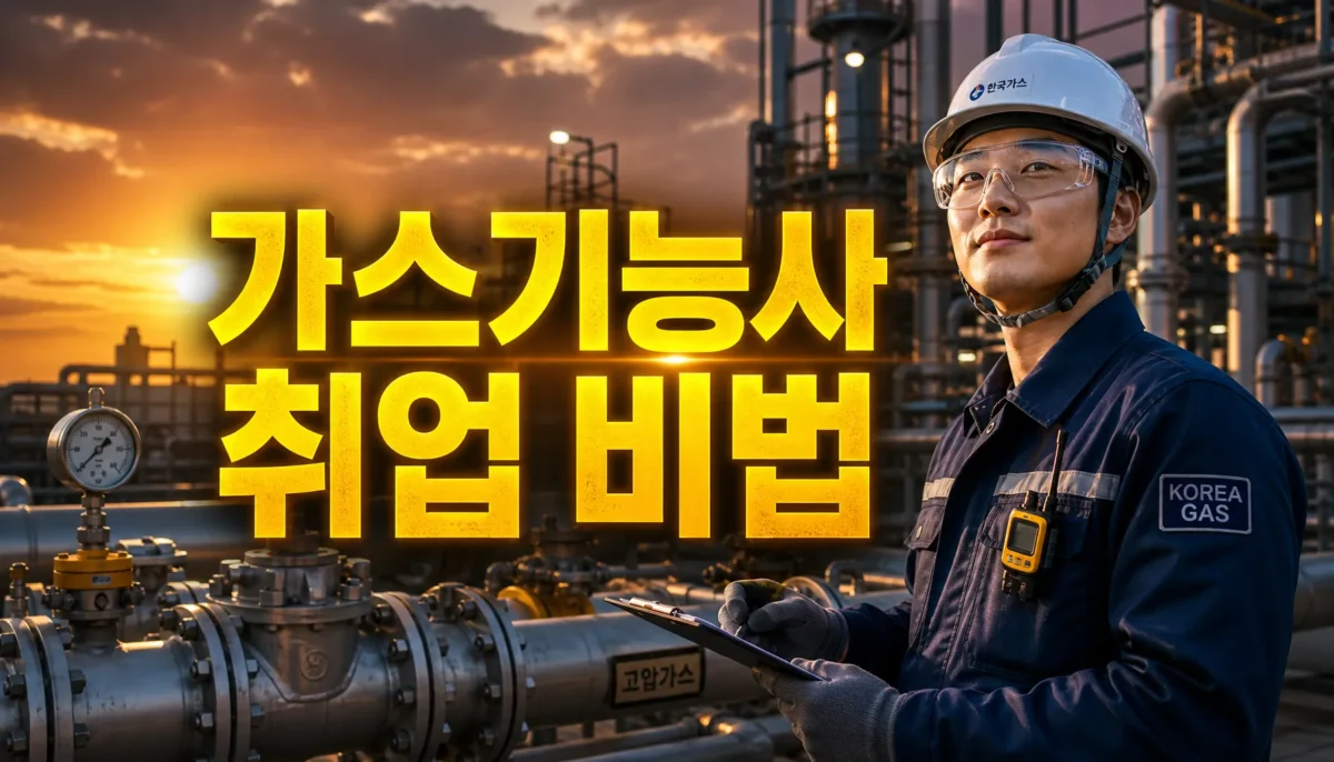 가스기능사 취업 진로 완벽정리 핵심 정리 썸네일 이미지