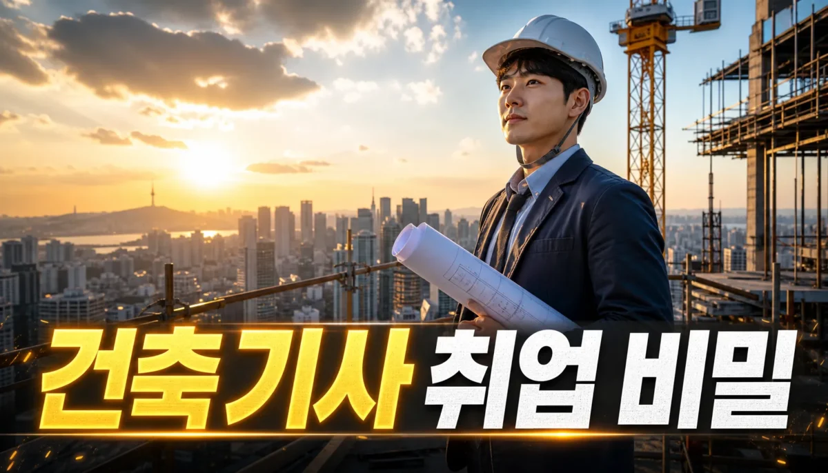 건축기사 취업 진로 완벽정리 핵심 정리 썸네일 이미지