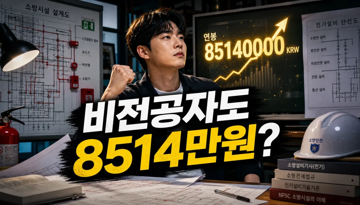 소방설비기사(전기분야) 공부법 핵심 정리 썸네일 이미지