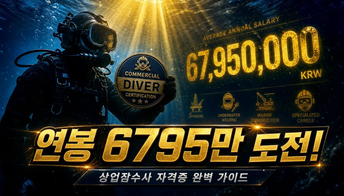 잠수기능사 2026 완전가이드 핵심 정리 썸네일 이미지