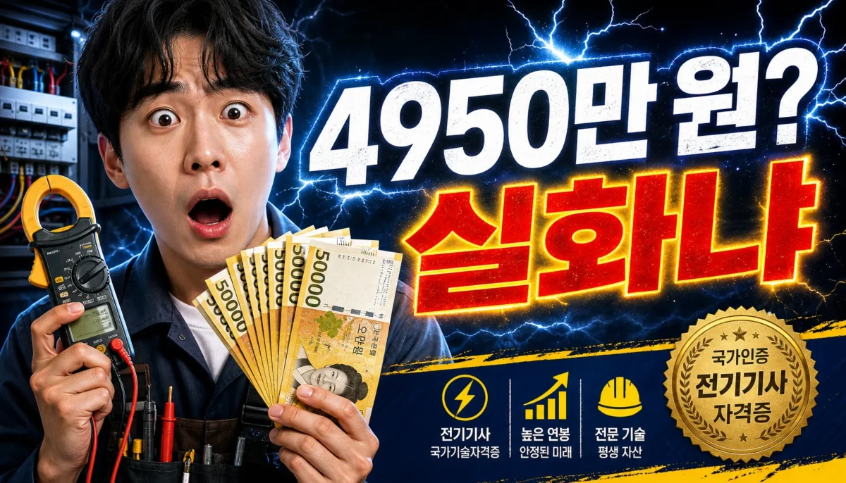 전기기능사 2026 취득 비용 총정리 핵심 정리 썸네일 이미지