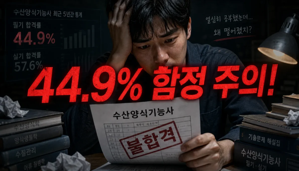 수산양식기능사 실패 원인과 대처법 핵심 정리 썸네일 이미지