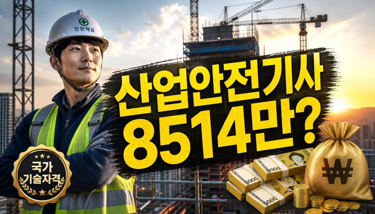 산업안전기사 취업 진로 완벽정리 핵심 정리 썸네일 이미지