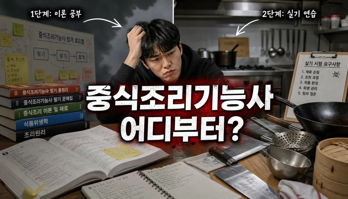 중식조리기능사 공부법 핵심 정리 썸네일 이미지