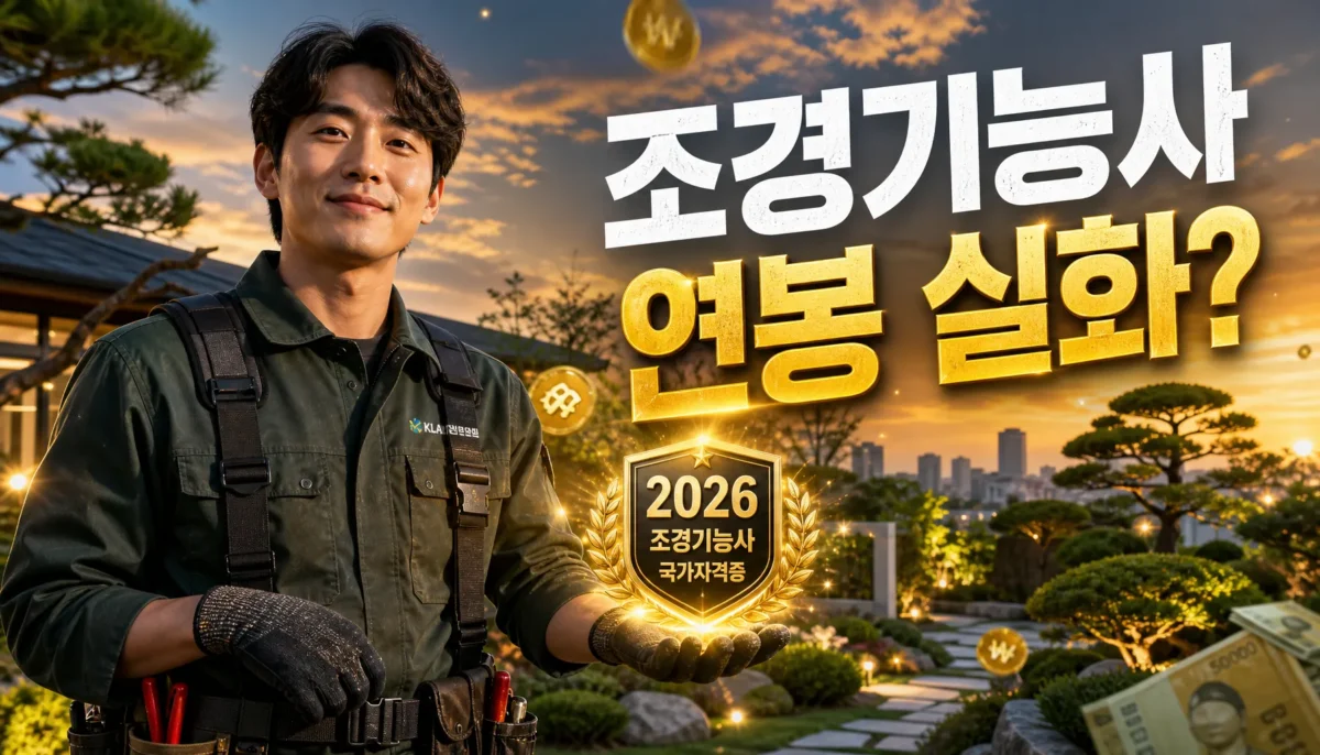 조경기능사 2026 완전가이드 핵심 정리 썸네일 이미지