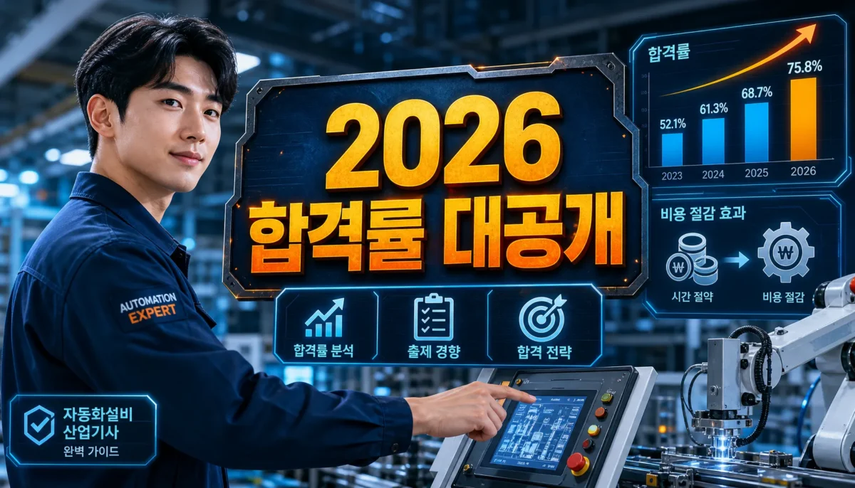 자동화설비기능사 2026 완전가이드 핵심 정리 썸네일 이미지