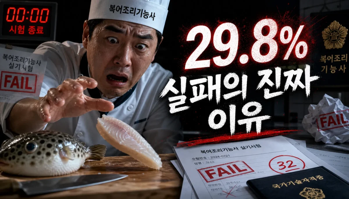 복어조리기능사 실패 원인과 대처법 핵심 정리 썸네일 이미지