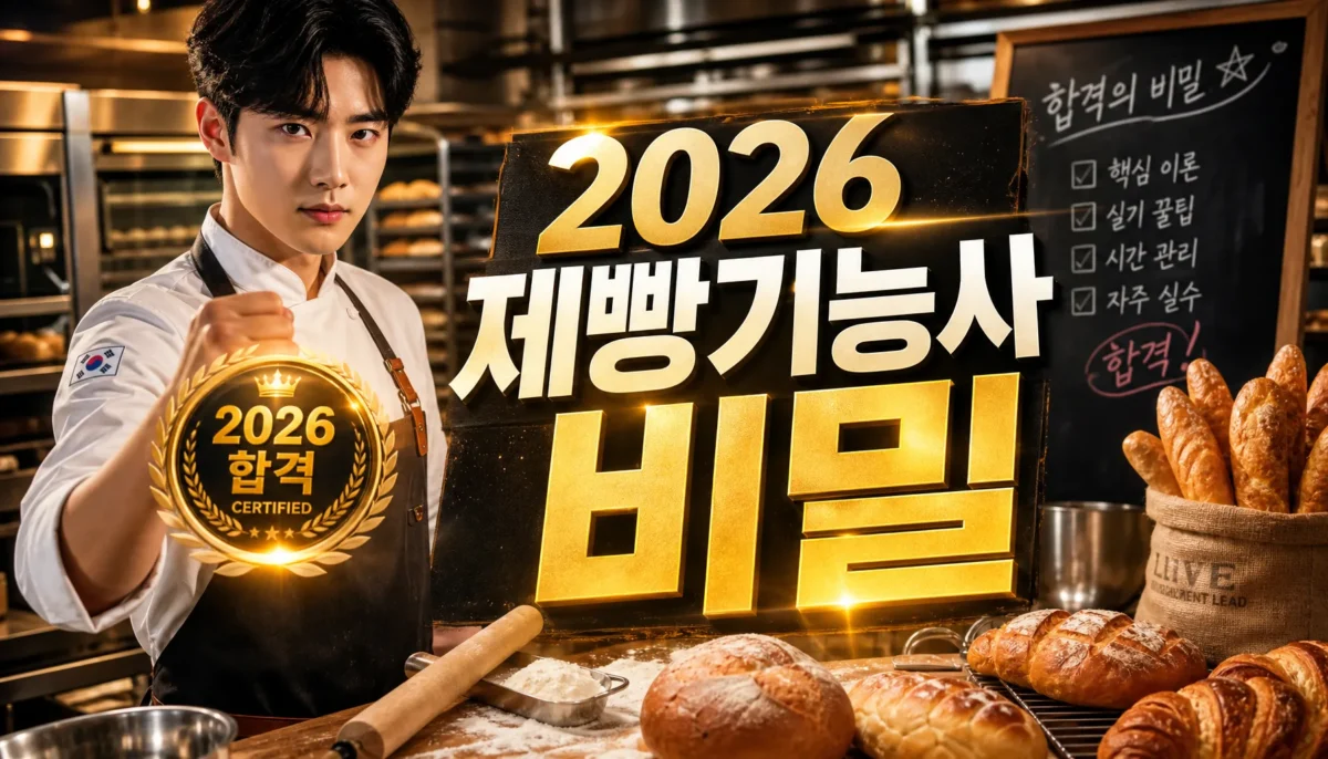 제빵기능사 2026 완전가이드 핵심 정리 썸네일 이미지