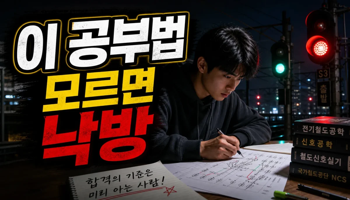 철도전기신호기능사 공부법 핵심 정리 썸네일 이미지